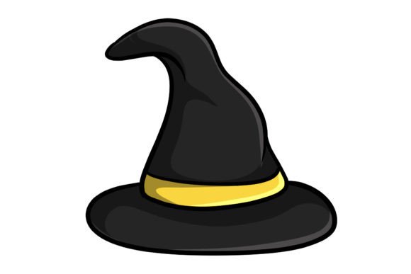 Download Halloween Witch Hat Vector Illustration - Premium Bundle