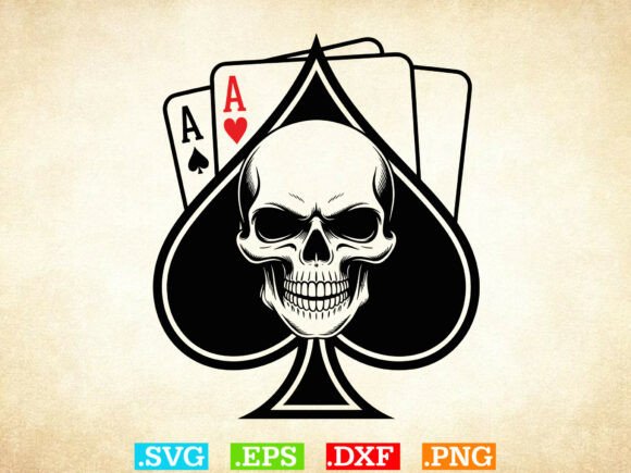 Download Poker Cards Crown Svg, Royal Flush Clipa - Premium Bundle